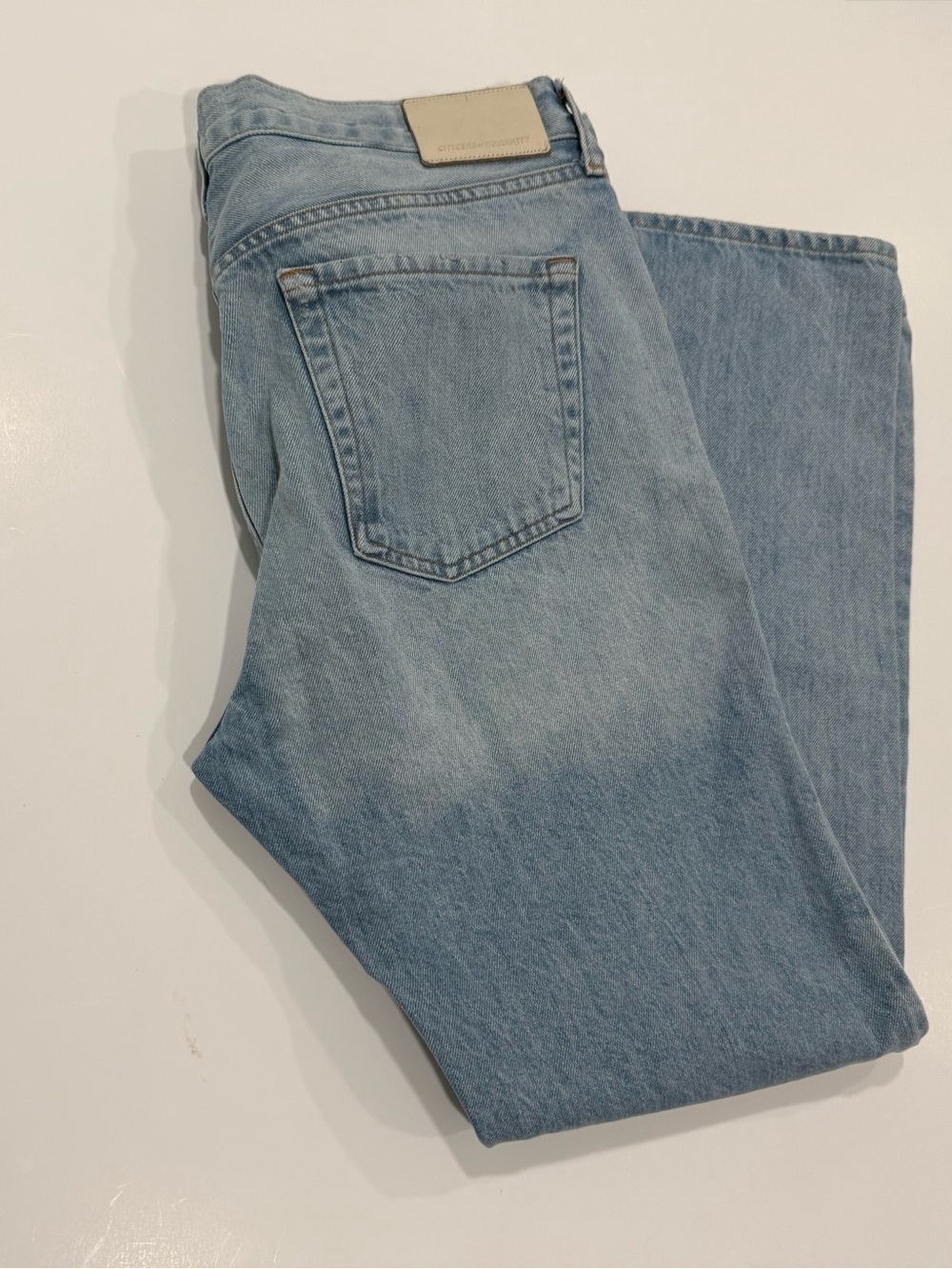 Citizens Of Humanity Ryan Low Slung Vintage Bootcut Jeans Lite Blue Wash Size 30 - Picture 4 of 11